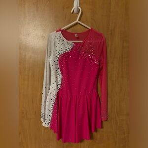 Ice skating dress.